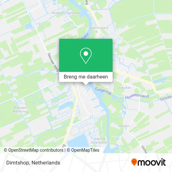 Dimtshop kaart