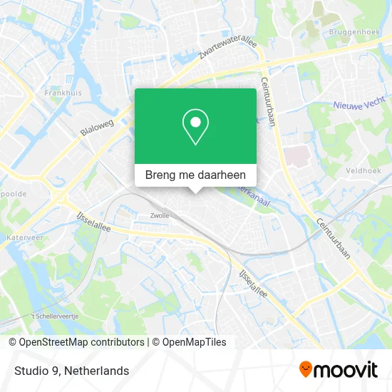 Studio 9 kaart