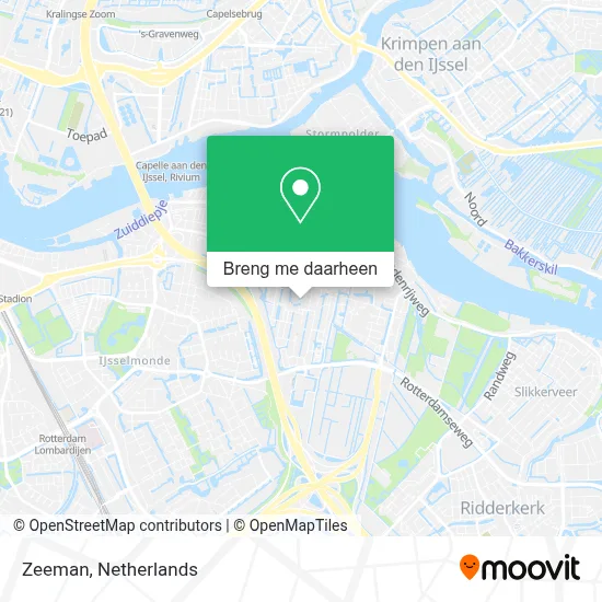 Zeeman kaart