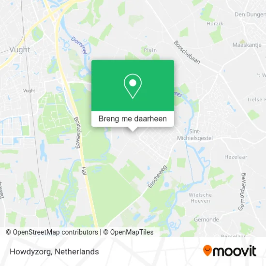 Howdyzorg kaart