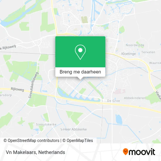 Vn Makelaars kaart