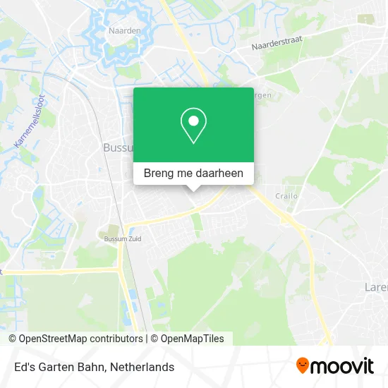 Ed's Garten Bahn kaart