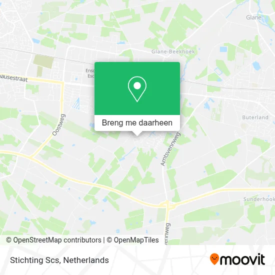 Stichting Scs kaart