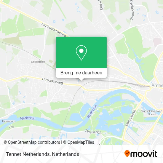 Tennet Netherlands kaart