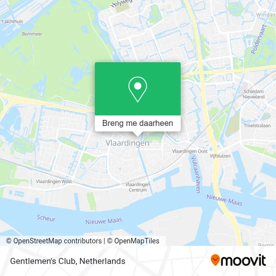 Gentlemen's Club kaart