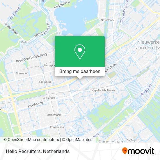 Hello Recruiters kaart