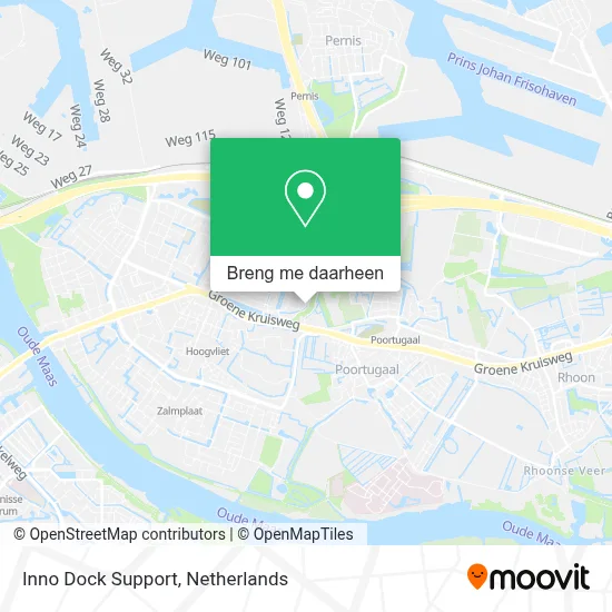 Inno Dock Support kaart