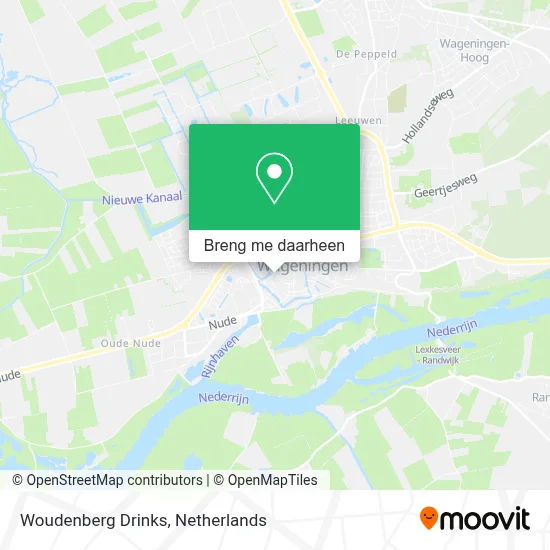 Woudenberg Drinks kaart