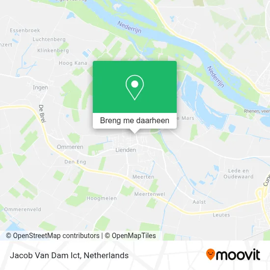 Jacob Van Dam Ict kaart