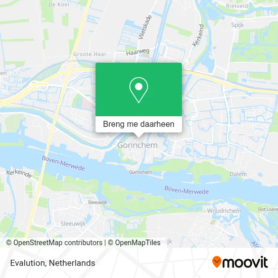 Evalution kaart