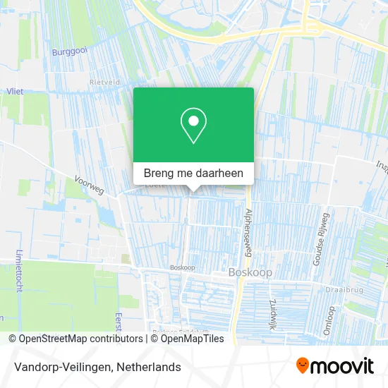 Vandorp-Veilingen kaart