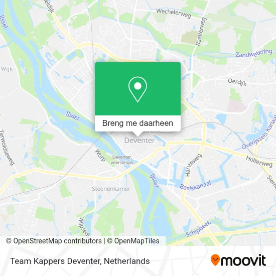 Team Kappers Deventer kaart