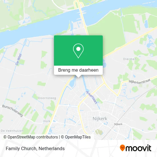 Family Church kaart