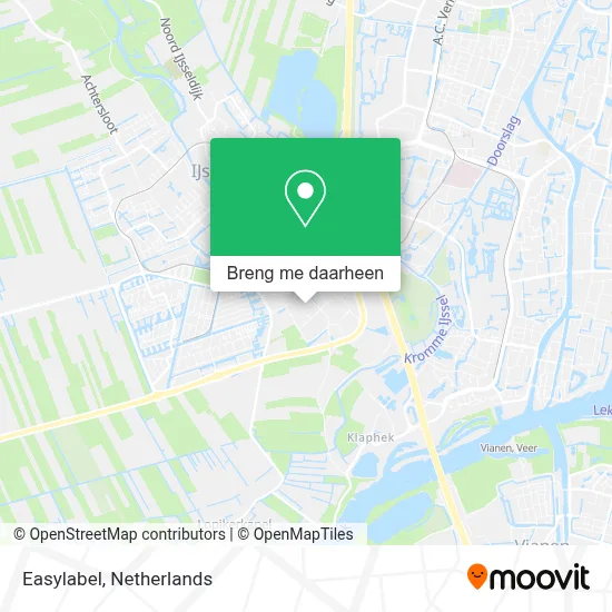 Easylabel kaart