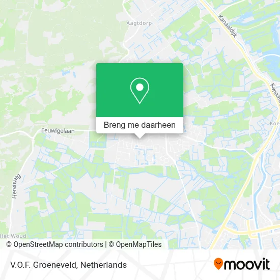 V.O.F. Groeneveld kaart