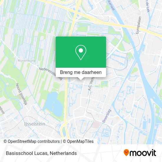 Basisschool Lucas kaart
