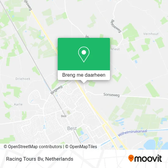 Racing Tours Bv kaart