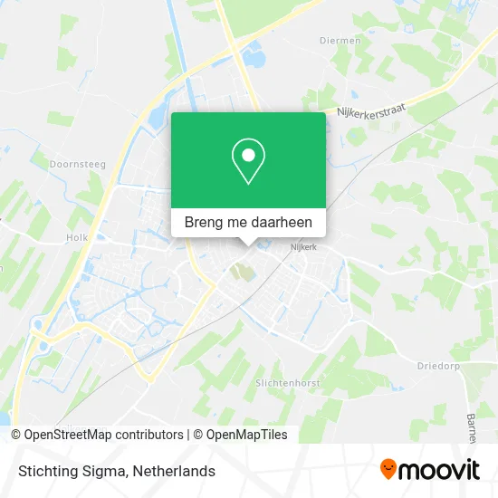 Stichting Sigma kaart