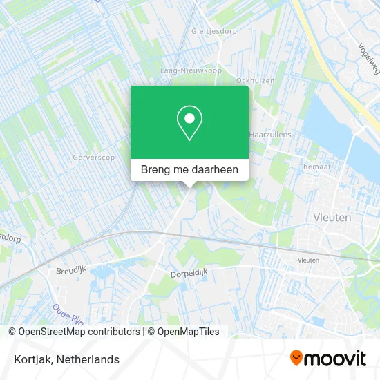 Kortjak kaart