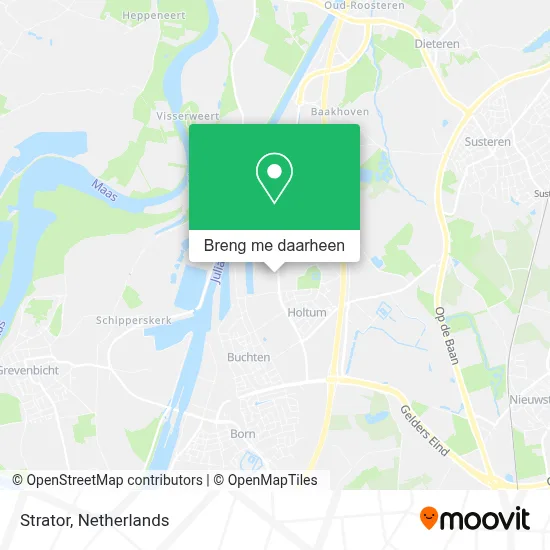 Strator kaart
