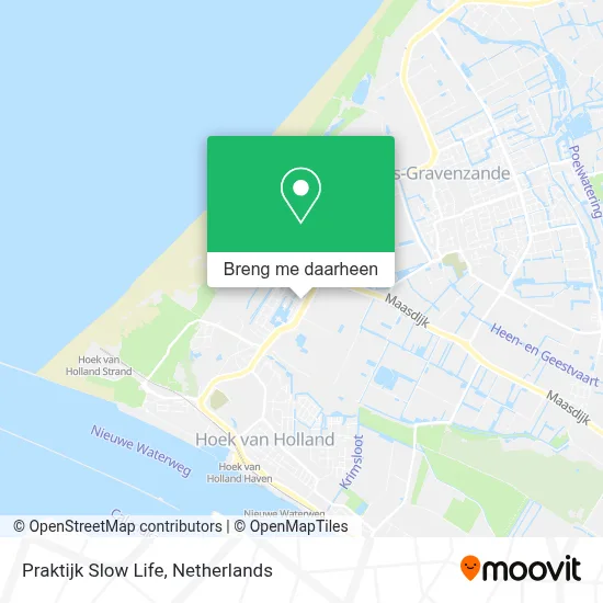 Praktijk Slow Life kaart