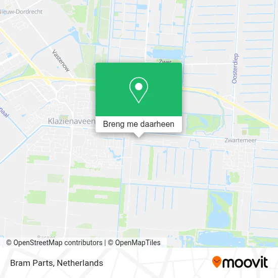 Bram Parts kaart