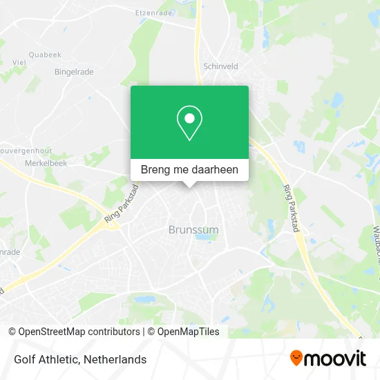 Golf Athletic kaart