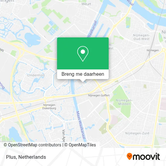 Plus kaart