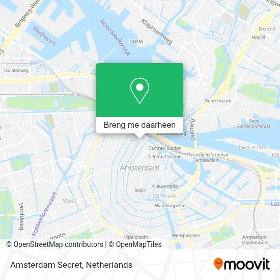 Amsterdam Secret kaart
