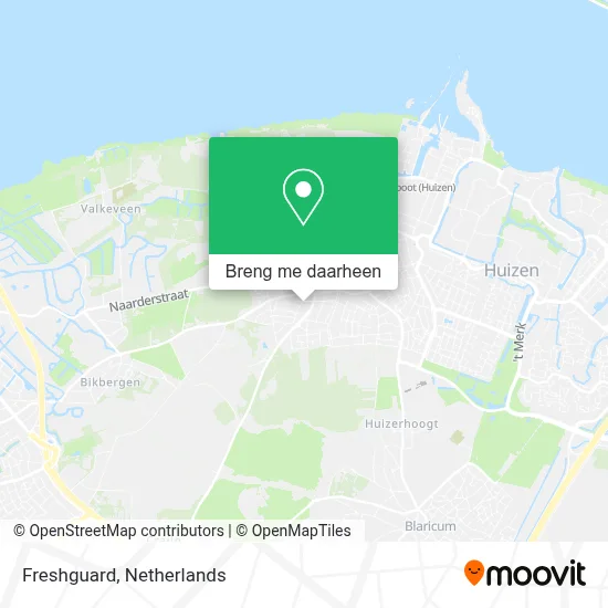 Freshguard kaart