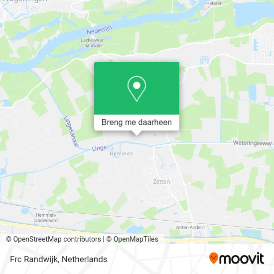 Frc Randwijk kaart