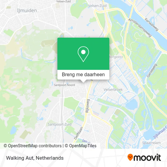 Walking Aut kaart