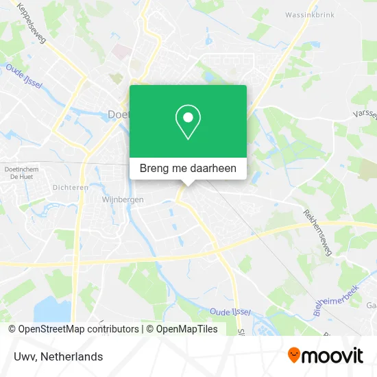 Uwv kaart