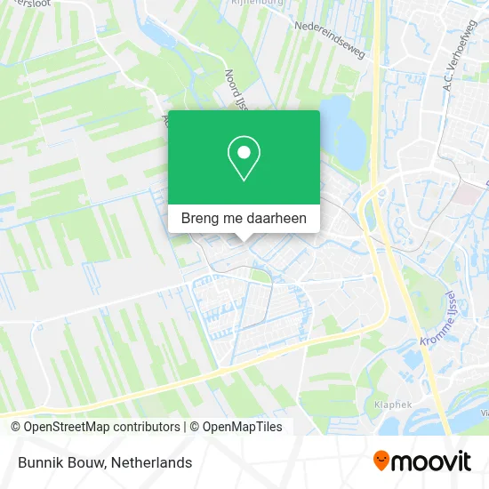 Bunnik Bouw kaart
