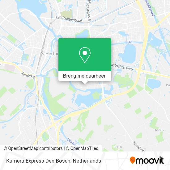 Kamera Express Den Bosch kaart