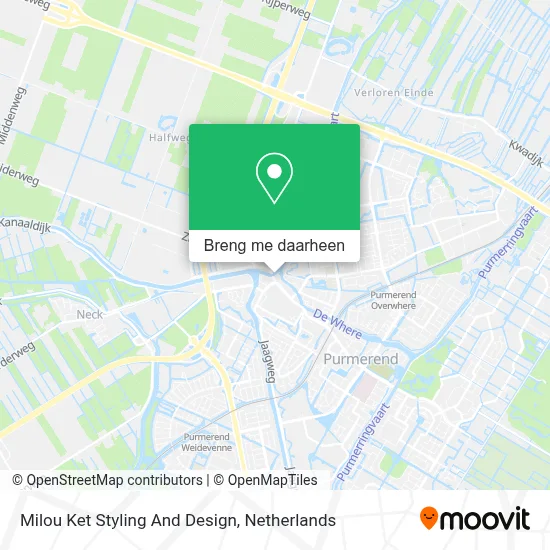 Milou Ket Styling And Design kaart