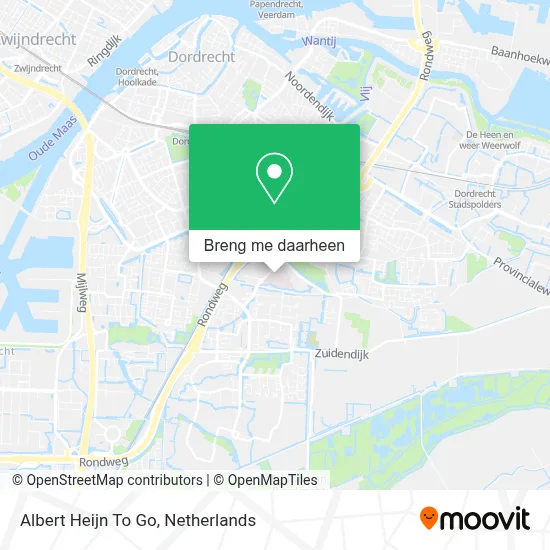 Albert Heijn To Go kaart