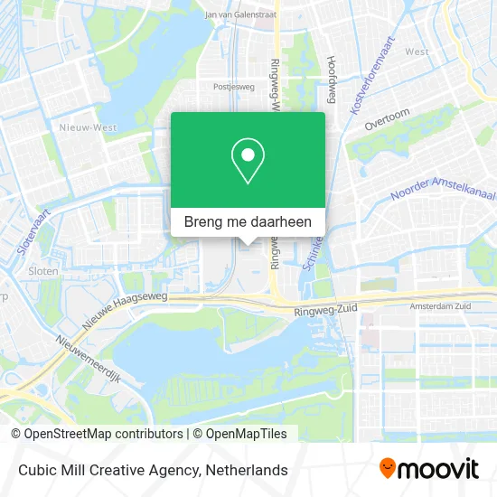 Cubic Mill Creative Agency kaart