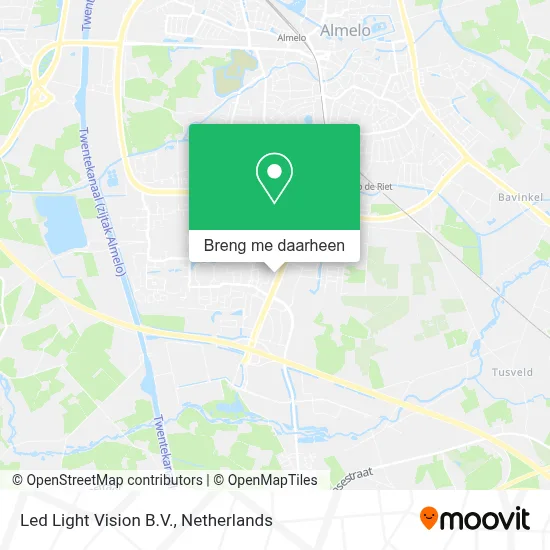 Led Light Vision B.V. kaart