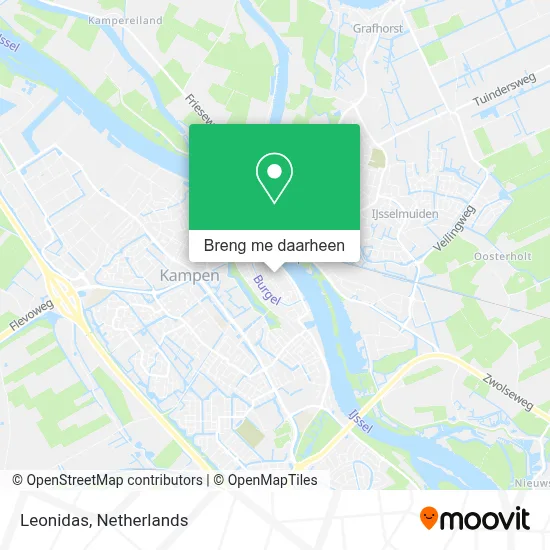 Leonidas kaart