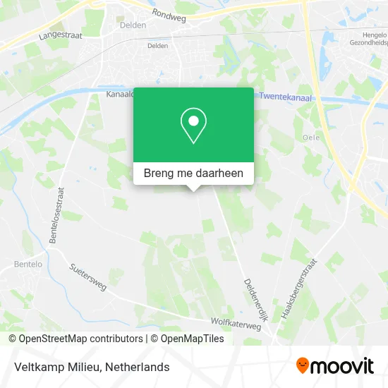Veltkamp Milieu kaart