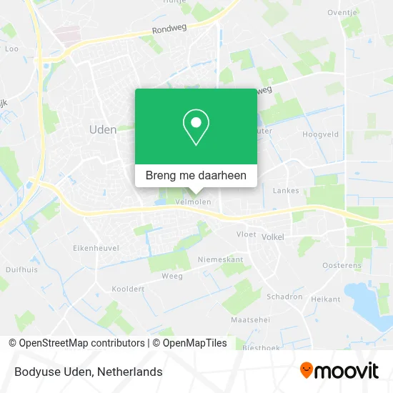 Bodyuse Uden kaart