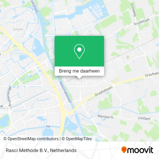 Rasci Methode B.V. kaart
