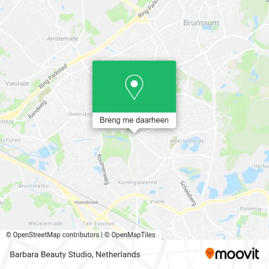 Barbara Beauty Studio kaart