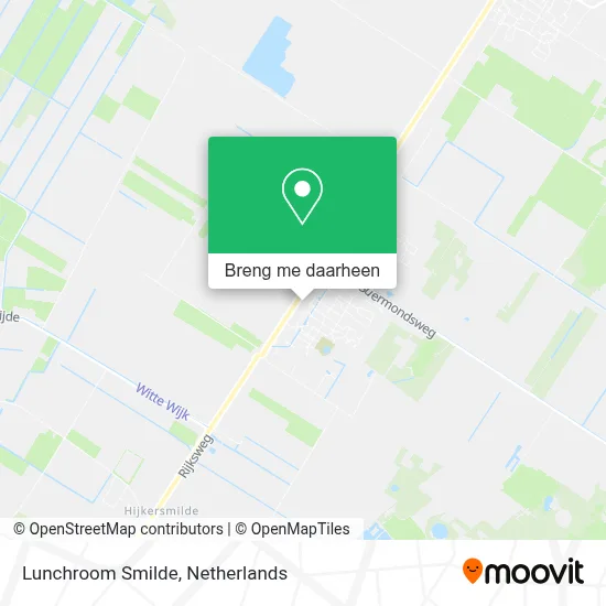 Lunchroom Smilde kaart