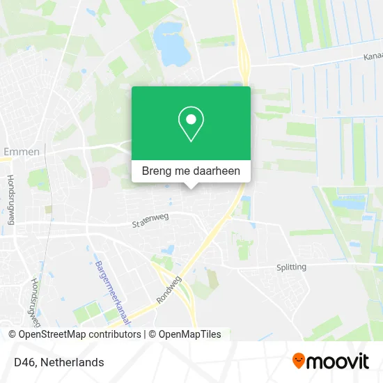 D46 kaart