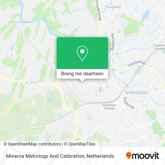 Minerva Metrology And Calibration kaart