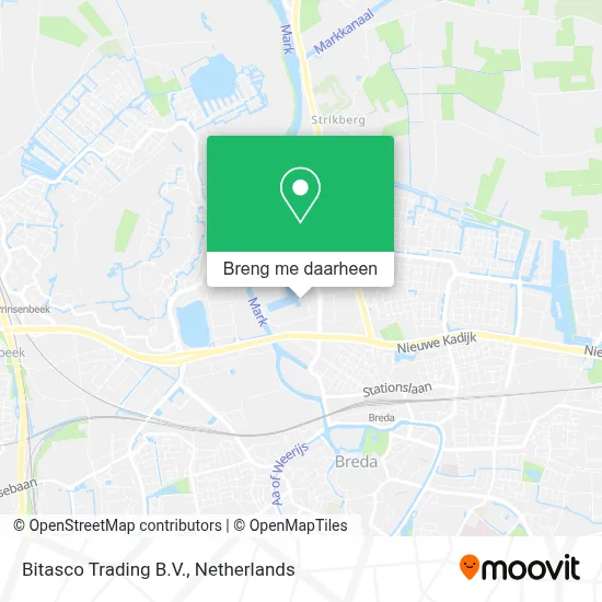 Bitasco Trading B.V. kaart
