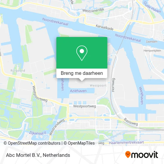 Abc Mortel B.V. kaart