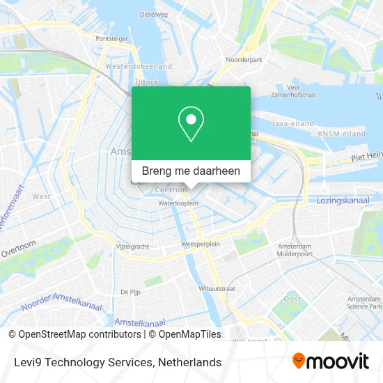 Levi9 Technology Services kaart